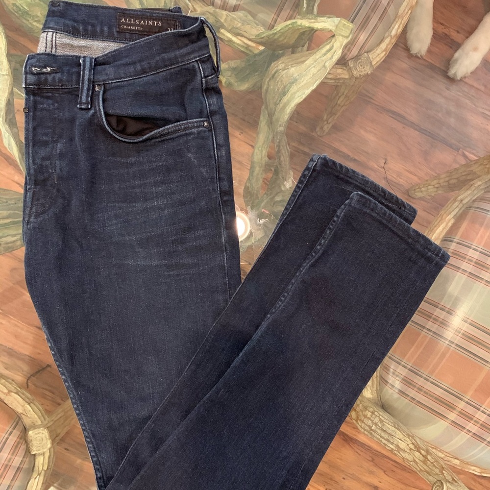 AllSaints Cigarette Skinny Jeans